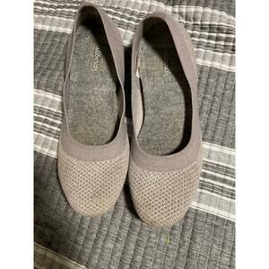 Allbirds Gray Soft Wool Ballet flats size 8